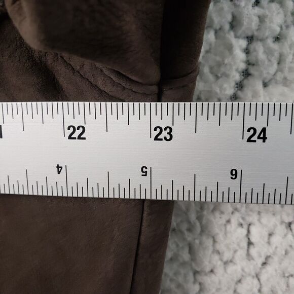 Vtg 100% Soft Leather Jacket Excelled Mens M Heavyweight Diamond Lined 46x26 - Picture 11 of 14